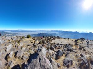 View from Santa Maria summit