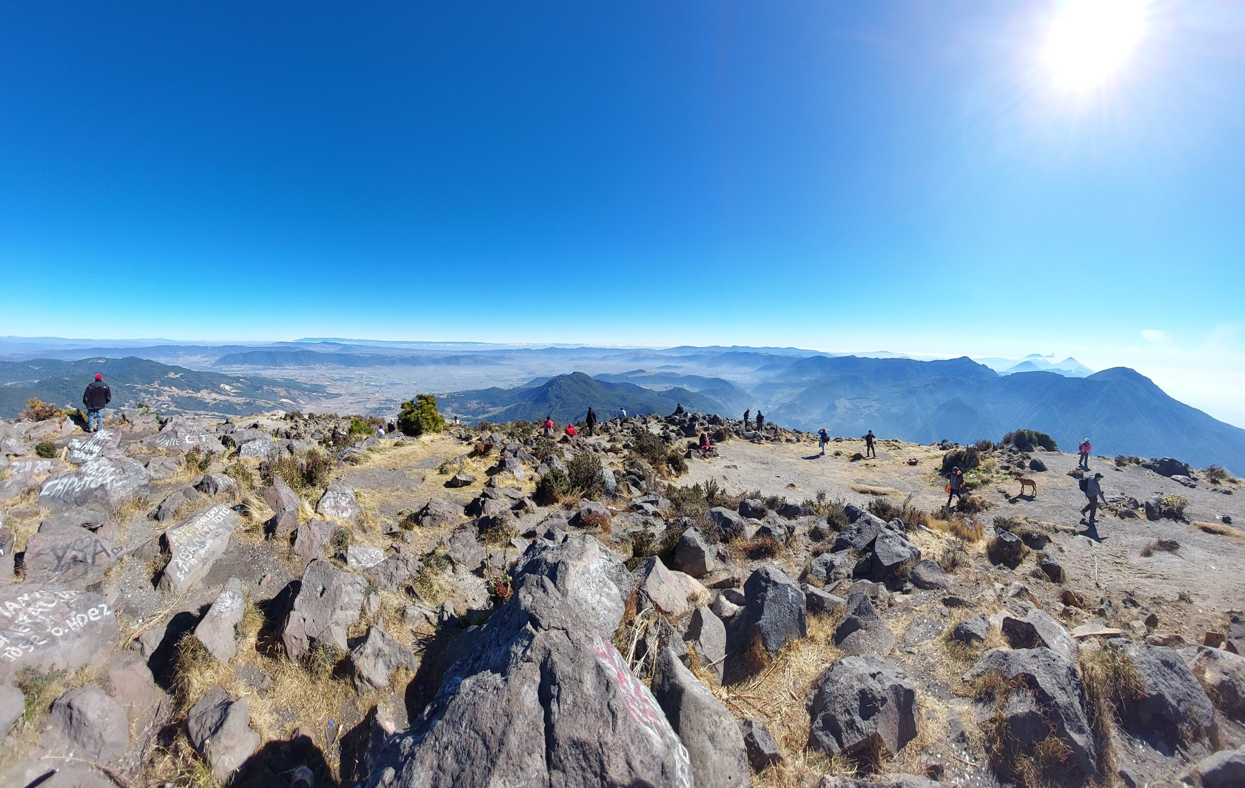 View from Santa Maria summit